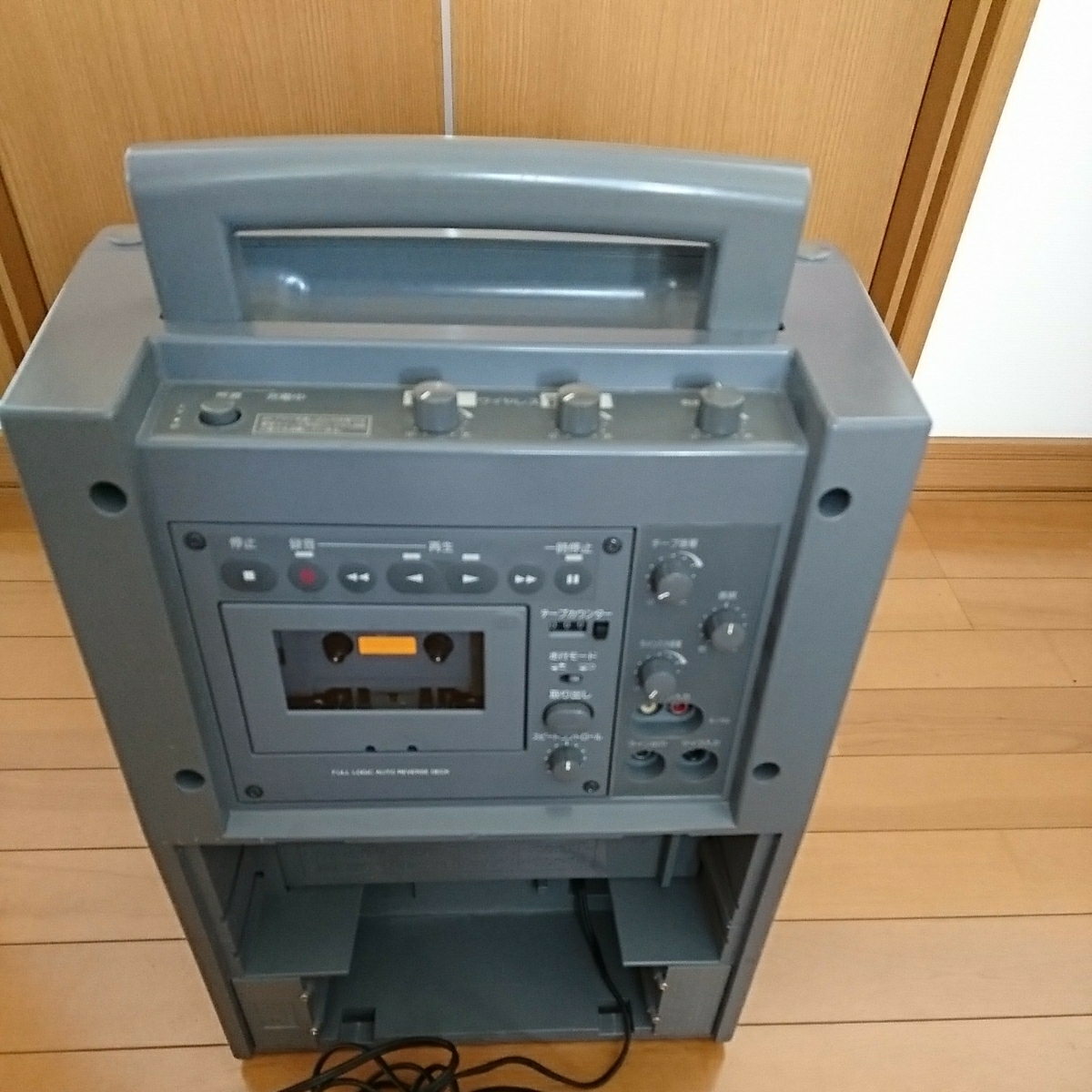 ワイヤレスアンプ パナソニック WX-281C ワイヤレスマイク 1本付 中古