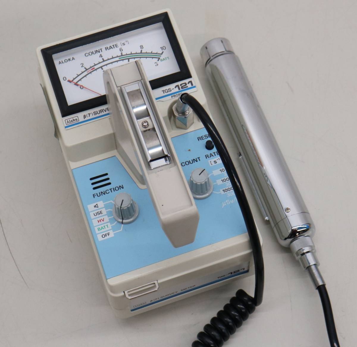 ｜Aloka アロカ｜GMサーベイメータ ガイガーミュラーカウンター｜TGS-121 F8366(環境測定器)｜売買されたオークション情報 ...