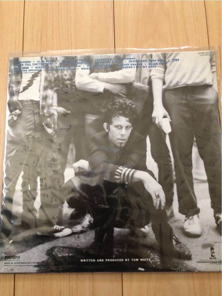Tom Waits / Rain Dogs 国内版 LP Rain Dogs Tom WAITS「 ウェイツ