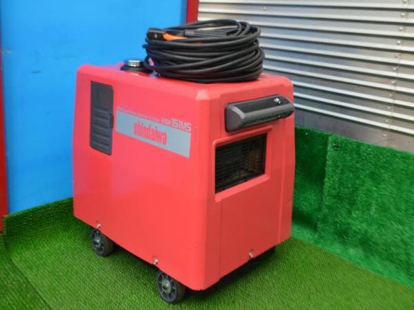 新ダイワ 防音型 発電機溶接機 EGW151MS [20メートル 溶接コード付き