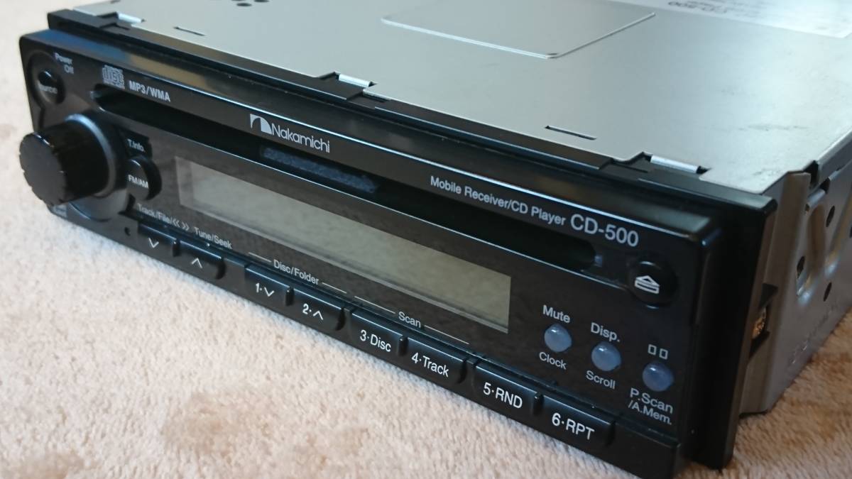 Nakamichi - 当時物 ナカミチ Yahoo!オークション 「ナカミチ CD-500 