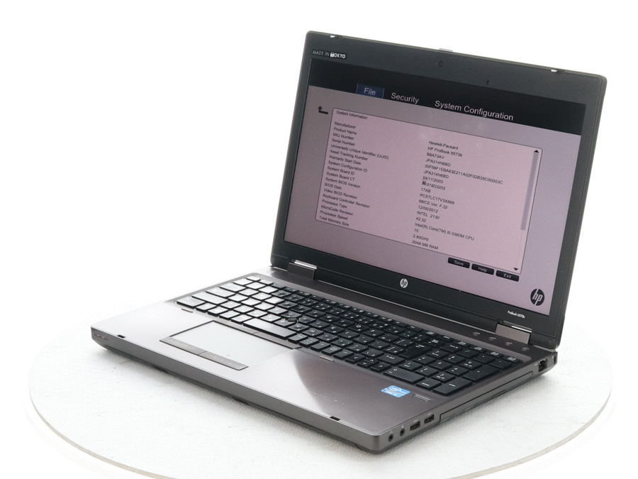 HOT，100%新品 hp ProBook 6570b Core i5 3360M 2.80GHz 2GB 現状品(15インチ～)｜売買されたオークション情報、yahooの商品情報をアーカイブ公開 - オークファン HP