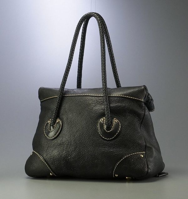 J9786*ラシット/russet*本革*メッシュレザー:編み込みハンドル 