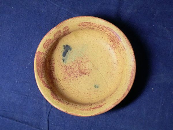 瀬津義雄 作 黄瀬戸 向付（5客）共箱（茶道具／小鉢／陶芸家） 作家「