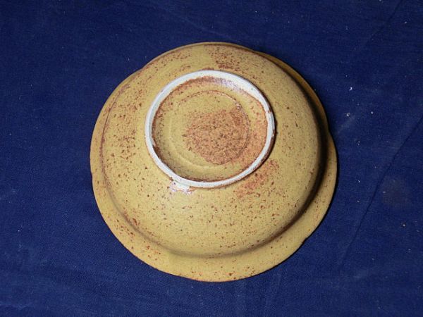 瀬津義雄 作 黄瀬戸 向付（5客）共箱（茶道具／小鉢／陶芸家） 作家「