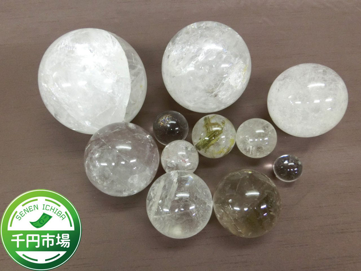 丸玉 水晶 | 天然石 パワーストーン 天然石・国産原石の専門店 名取 