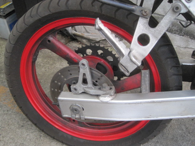 TZR250　フレームAssy　書類付き　引き取り限定！前後足回り等色々付いてます！！！_7