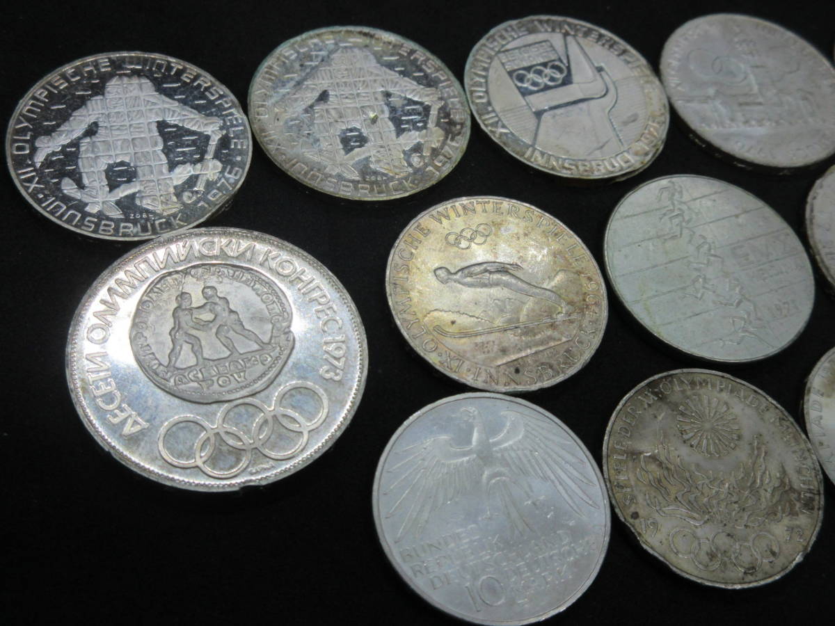銀貨 オリンピック記念銀貨 メキシコ 25ペソ 世界銀貨セット 1952年