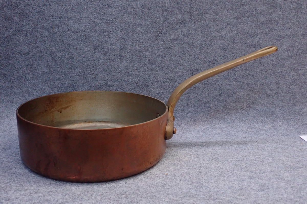  040817 COPPER WARE 銅製 片手 鍋 とても重い 4.2ｋｇ(その他)｜売買されたオークション情報、yahooの商品情報をアーカイブ公開 - オークファン その他