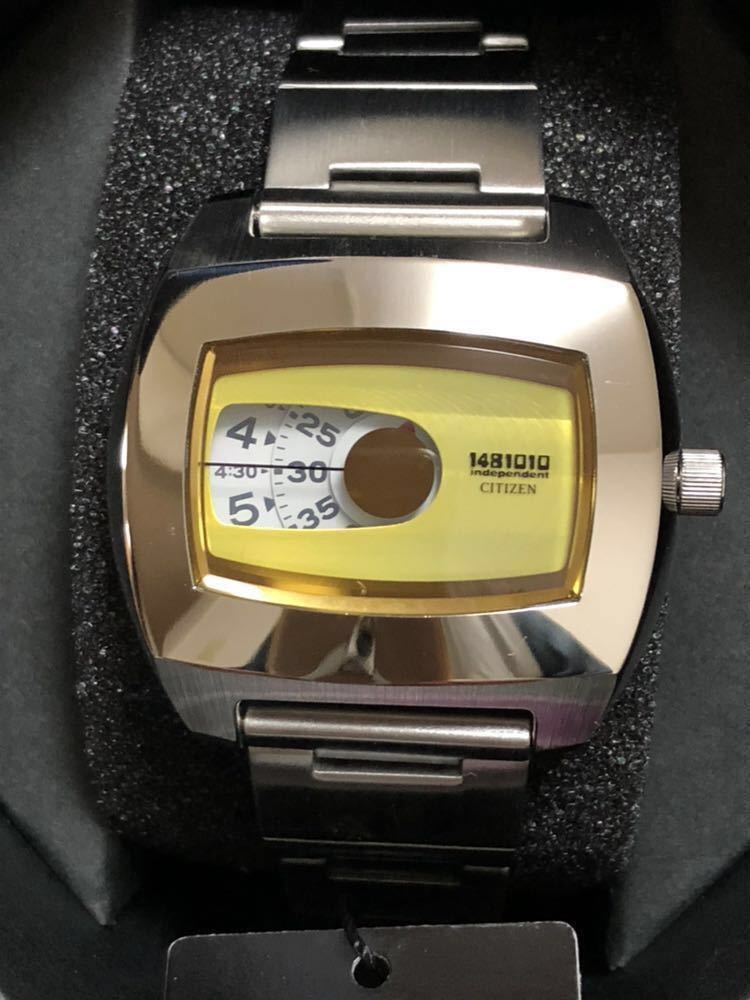 新品 未使用 シチズン CITIZEN 1481010 independent インディペン