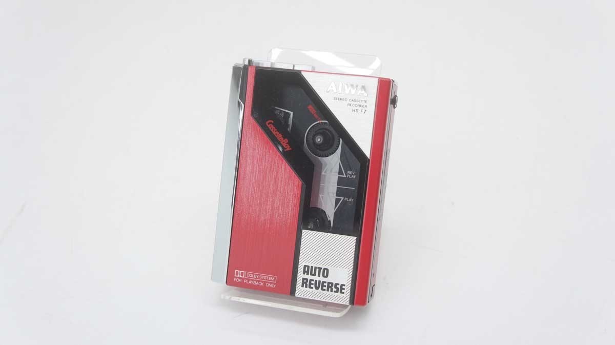 ジャンク品】 【専用ケース付】 AIWA アイワ CassetteBoy カセット