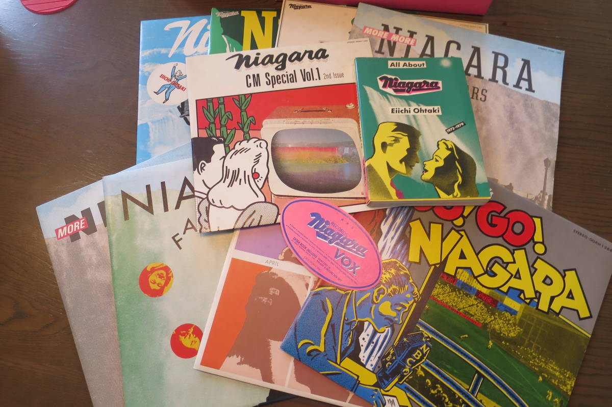 ☆DEN☆ 【 NAIAGARA VOX 】 9 RECORD BOX SET 大瀧詠一 CBSSONY
