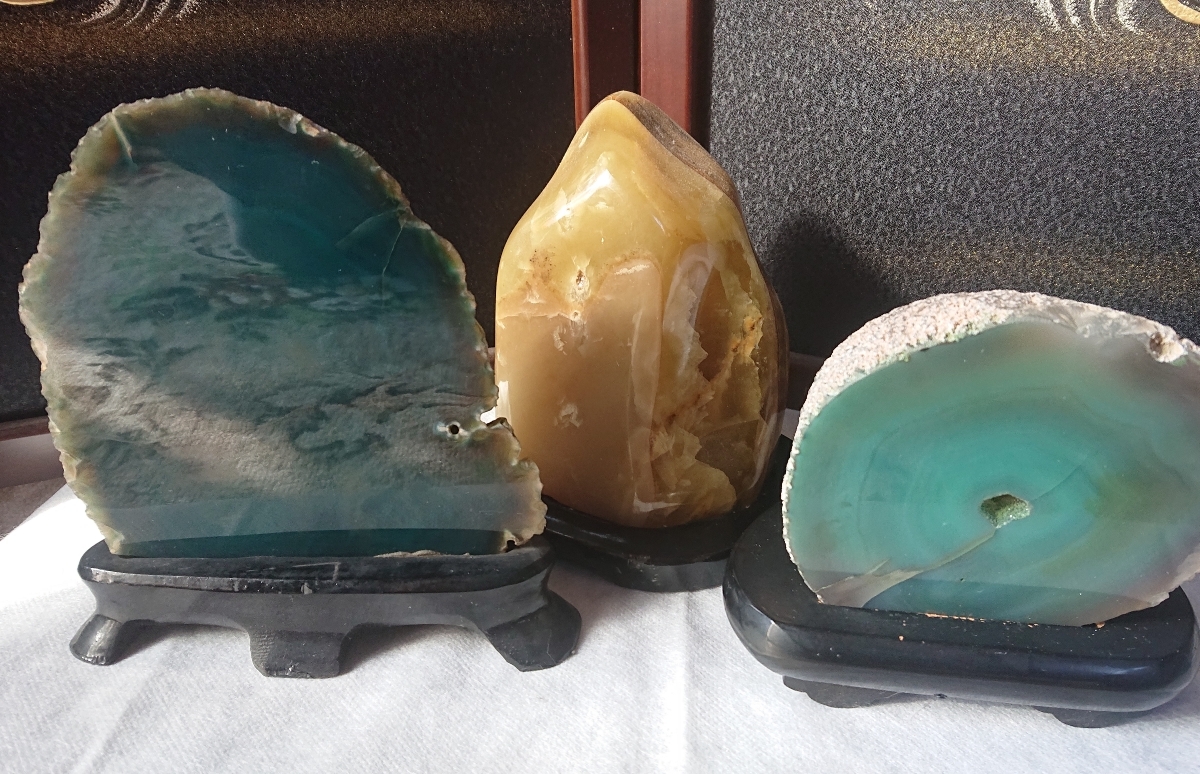鑑賞石 メノウ 瑪瑙 原石 アゲート 自然石 天然石 0 鉱物 誕生石 水石 