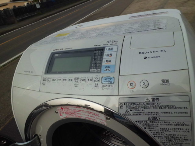 ♦HITACHI ドラム式電気洗濯乾燥機【2012年製】BD-V9500L ♢HITACHI ドラム式電気洗濯乾燥機【2012年製】BD-V9500L 日立、洗濯槽