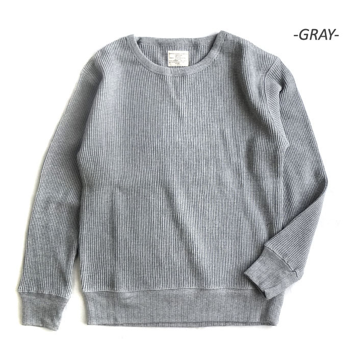 HOT，お買い得 EXTRAヘビーウェイトサーマルワッフル グレーM 041229(長袖Tシャツ)｜売買されたオークション情報、yahooの商品情報をアーカイブ公開 - オークファン 長袖Tシャツ