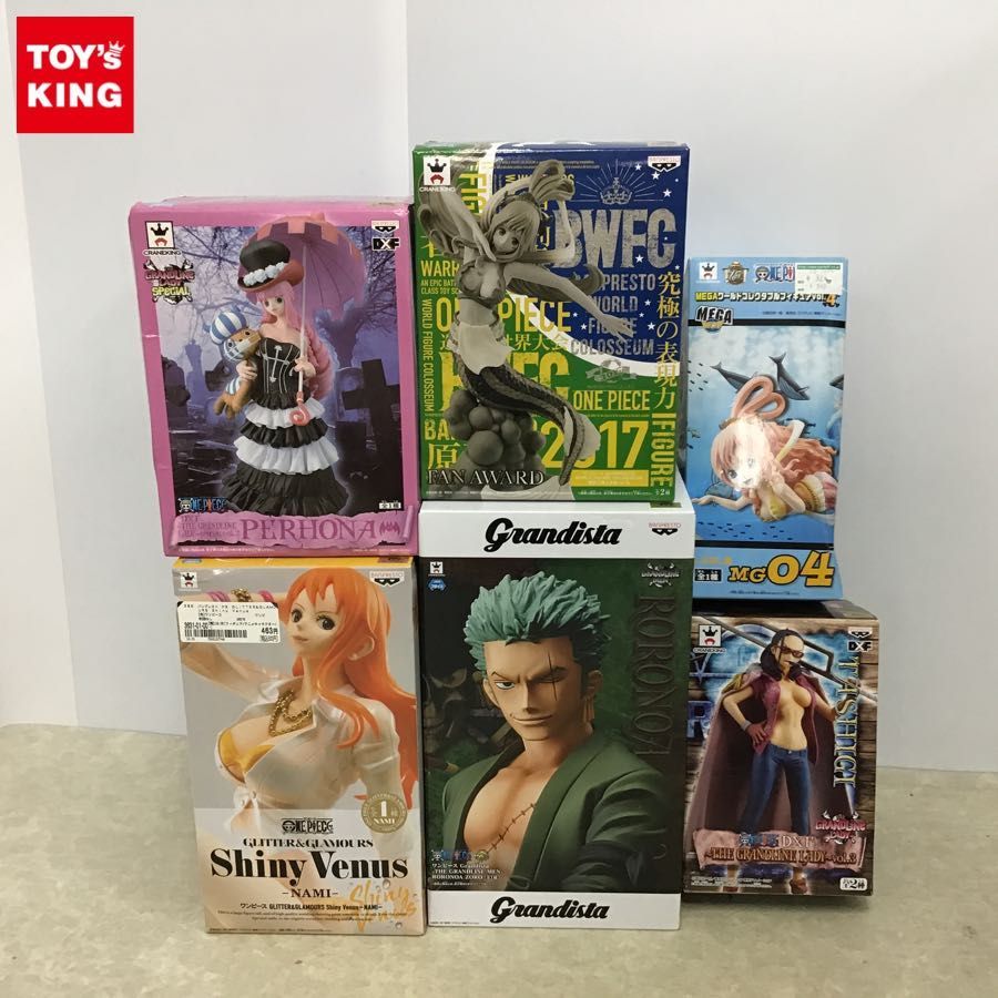 One Piece Grandline Lady 等 たしぎ ゾロ ペローナ しらほし姫 他 フィギュア 売買されたオークション情報 Yahooの商品情報をアーカイブ公開 オークファン Aucfan Com