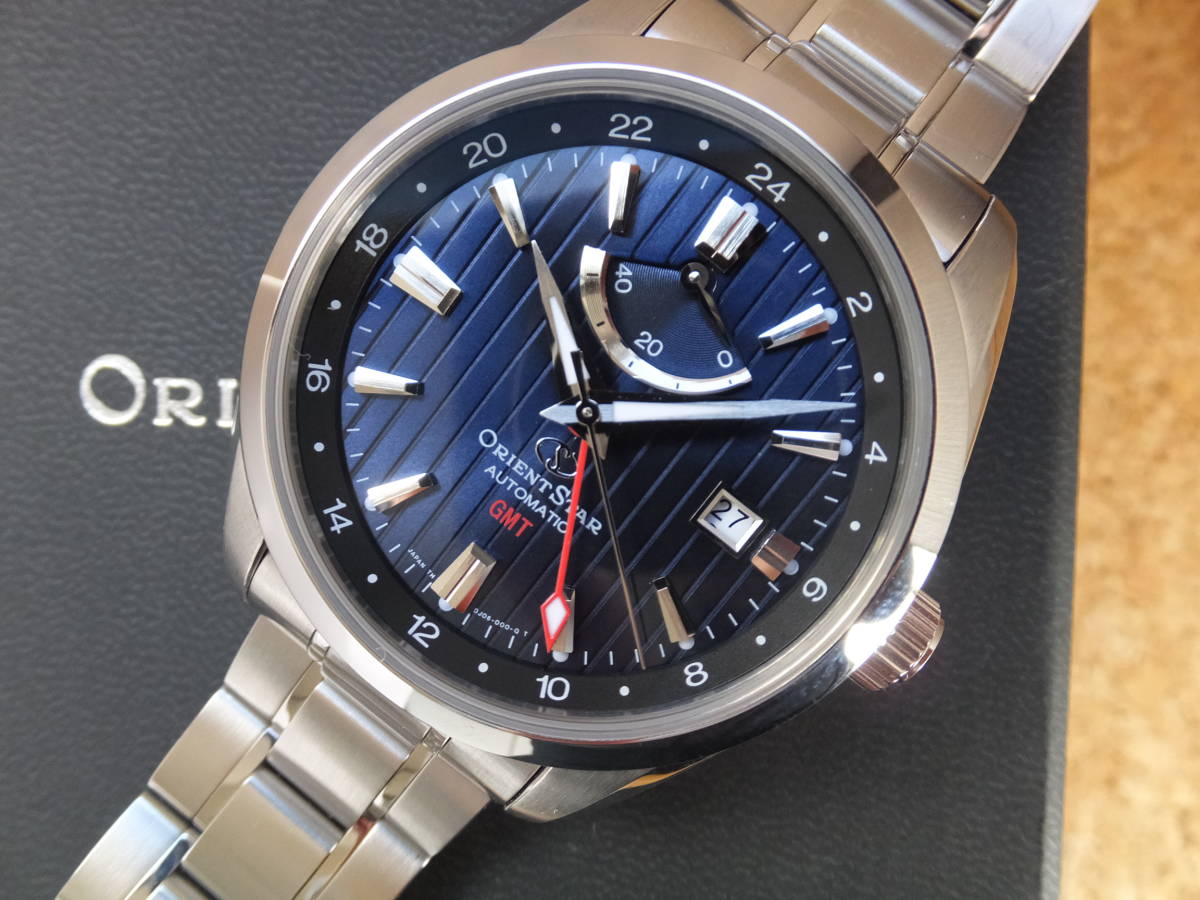 オリエントスター GMT 自動巻き腕時計 Orient Star(オリエントスター 