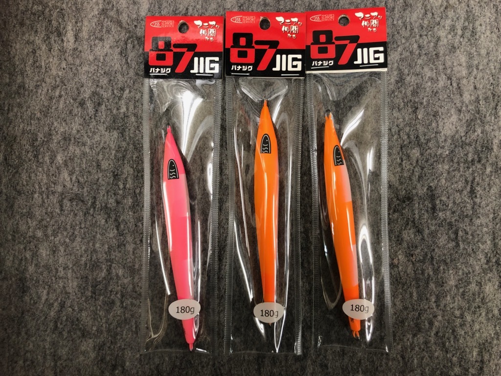 安い，品質保証 ASS パナジグ 87ジグ 180ｇ 3本セット 品 マニアな仲間たち(メタルジグ)｜売買されたオークション情報、yahooの商品情報をアーカイブ公開 - オークファン 海水