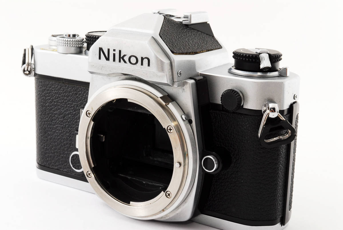 Nikon FM ニコン フィルムカメラ 35mm シルバー 一眼レフ Camera