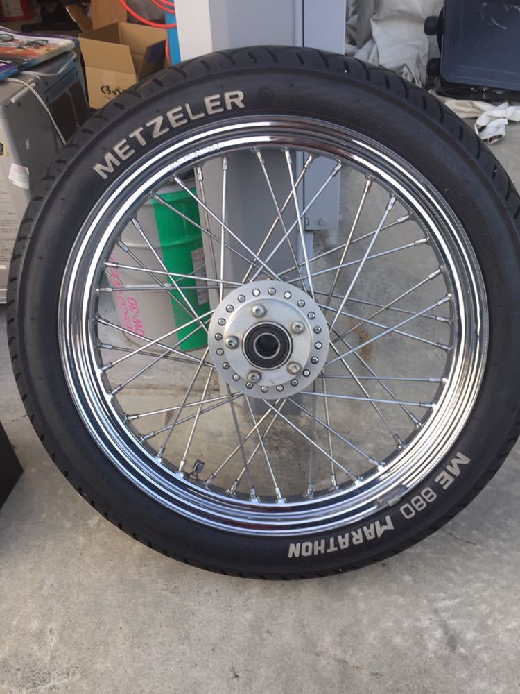 ダイナ TC88 ハーレー 前後 純正ホイール 値下可 2002FXDL1450 FXDL