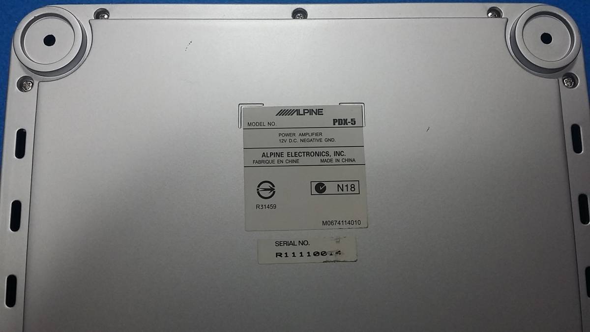 デジタルパワーアンプ アルパイン : アルパイン(ALPINE) 150W×4ch.+ 