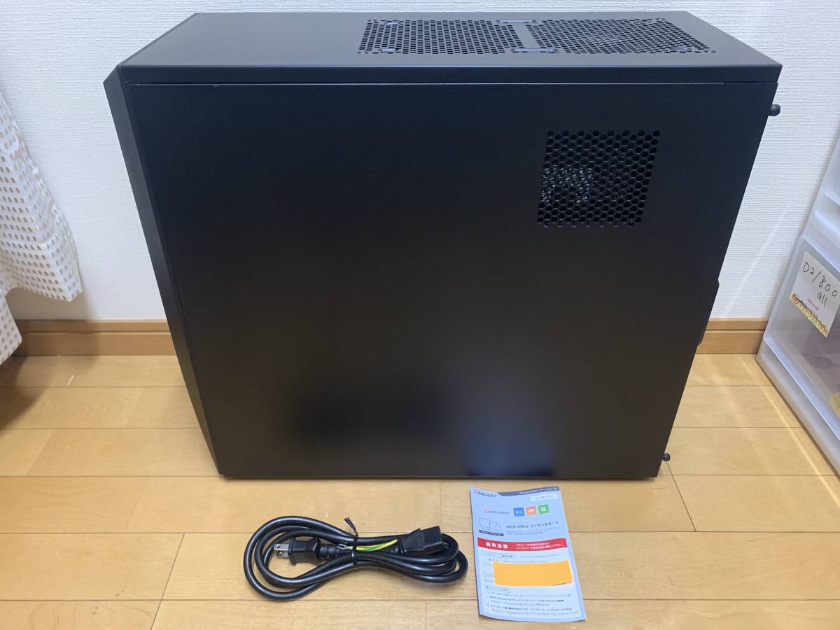 良品！ドスパラ GALLERIA ZZ i7-8700K/メモリ32GB/SSD525GB+HDD3TB