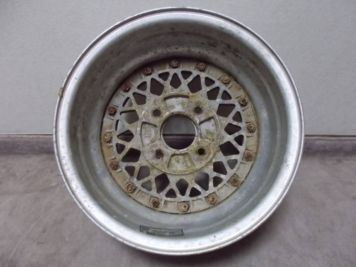 VOLK ボルク メッシュ 旧ロゴ 14inc 7J ピッチ114.3 4穴 深リム 旧車