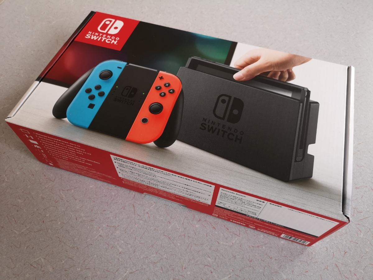 【送料無料】Nintendo Switch ネオンカラー 本体 Joy-Con ネオンブルー/ネオンレッド ★☆任天堂スイッチ★☆ニンテンドー★☆_1