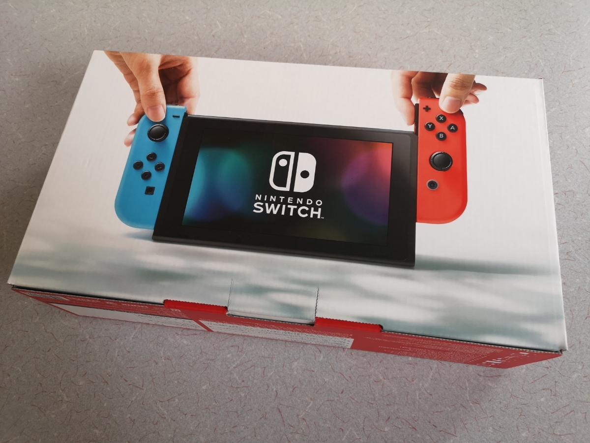 【送料無料】Nintendo Switch ネオンカラー 本体 Joy-Con ネオンブルー/ネオンレッド ★☆任天堂スイッチ★☆ニンテンドー★☆_2