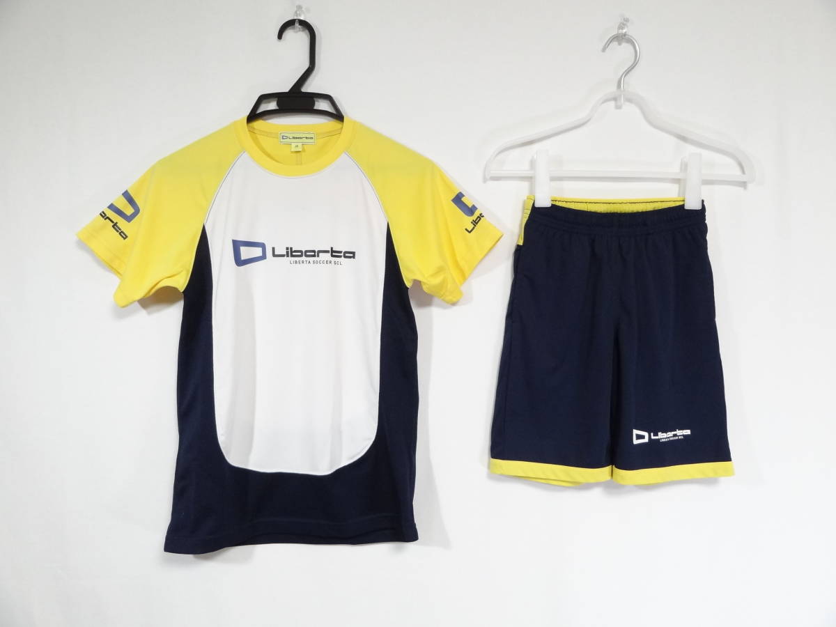リベルタ サッカースクール ユニフォーム トレーニングウェア 上下 セット Js ジュニア 130 140cm 送料185 上下セット 売買されたオークション情報 Yahooの商品情報をアーカイブ公開 オークファン Aucfan Com