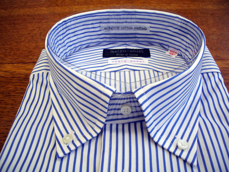 【スキャッティ】ボタンダウン 2636 XL43 Sharpmodel 【日本製】京葉シャツ SCHIATTI Conbrio