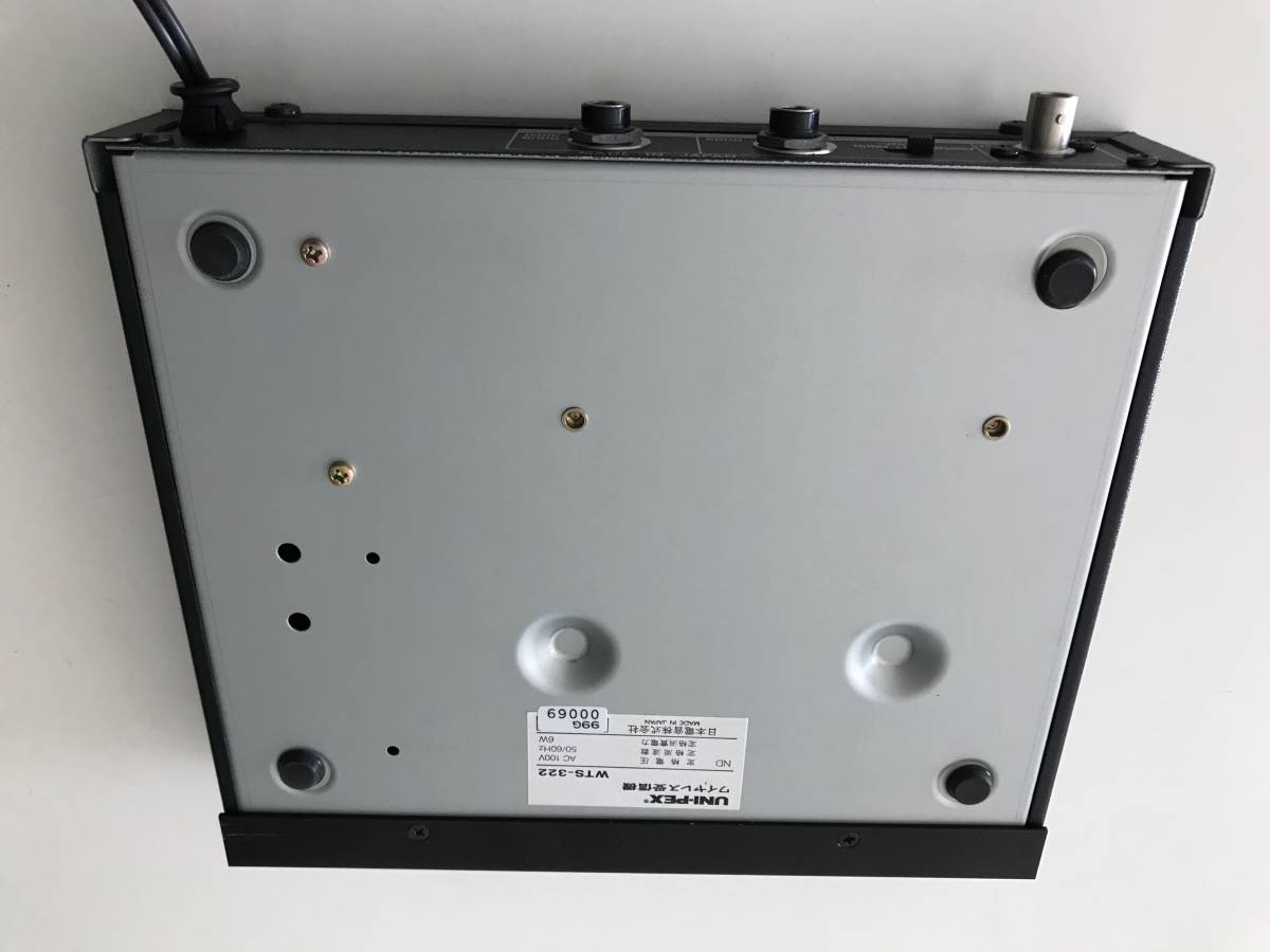 WTS-322UNI-PEX 300MHz ワイヤレス受信機 2ch用 チューナーユニット