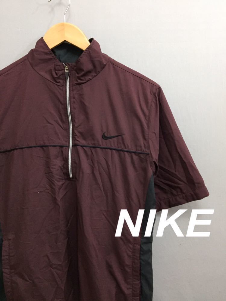 【お得，送料無料】 ナイキ NIKE ゴルフ ハーフジップウェア プルオーバー ウインドウェア エンジ メンズ Lサイズ(ナイキ)｜売買されたオークション情報、yahooの商品情報をアーカイブ公開 - オークファン ジャンパー、ジャケット