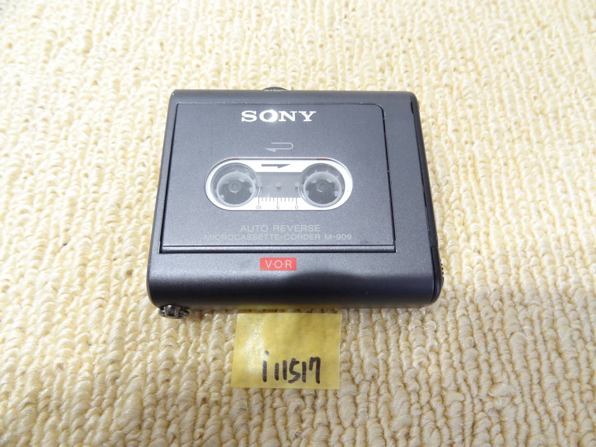 SONY マイクロカセットレコーダー M-909 ジャンク i11517 SONY 【公式