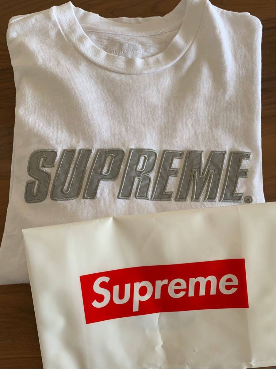 新品，大人気 supreme metallic l/s top ロンT シュプリーム(長袖Tシャツ)｜売買されたオークション情報、yahooの商品情報をアーカイブ公開 - オークファン 男性用