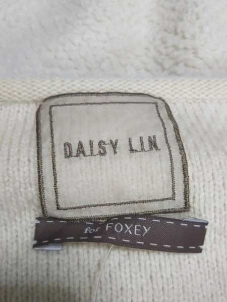 デイジーリン DAISY LIN レディース 長袖セーター デイジー デイジーリン DAISY LIN 長袖セーター サイズ38 M アイボリー レディース for FOXEY トップス