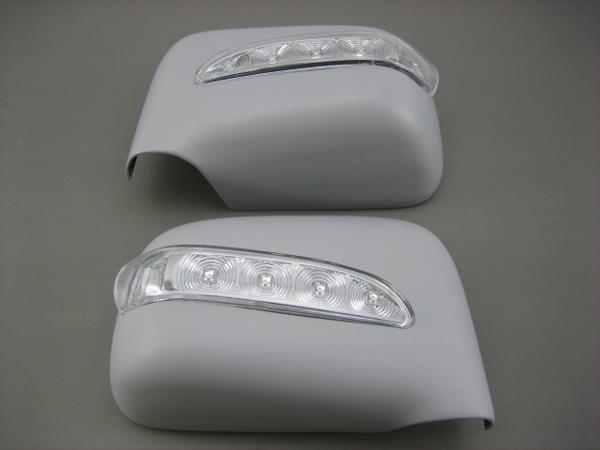 ライフ JB1 JB2 LED ドア ミラー カバー 未塗装 MIR－SID－057