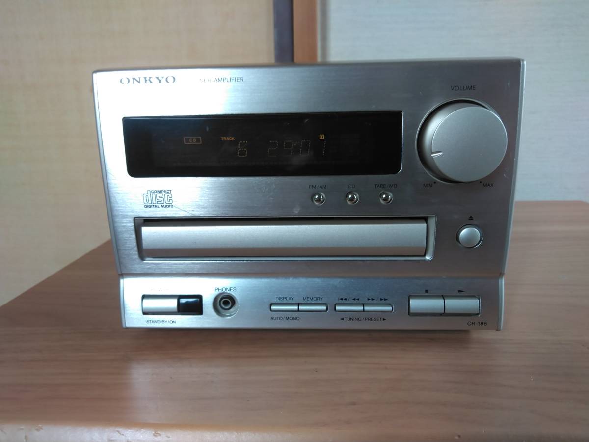 ONKYO オンキョーCDチューナーアンプ CR-185 【公式通販】