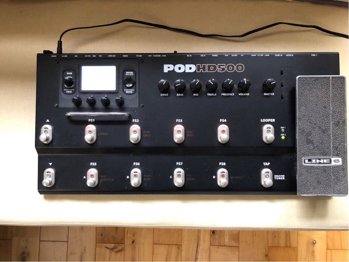POD | HD500 LINE6 マルチエフェクター 動作未確認 0 - 高田漣が魅せる