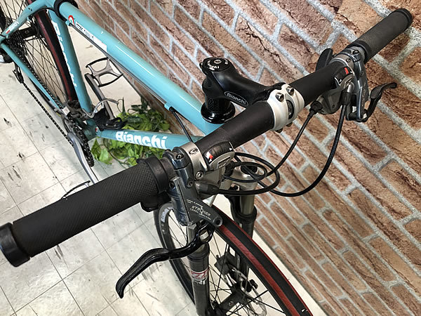 ● 1円スタート 売切り!! ● BIANCHI FERRO CAVALLO 2008 DEORE LX 3×9 MANITOU R7 ビアンキ フェロカヴァーロ クロモリ MTB 要整備