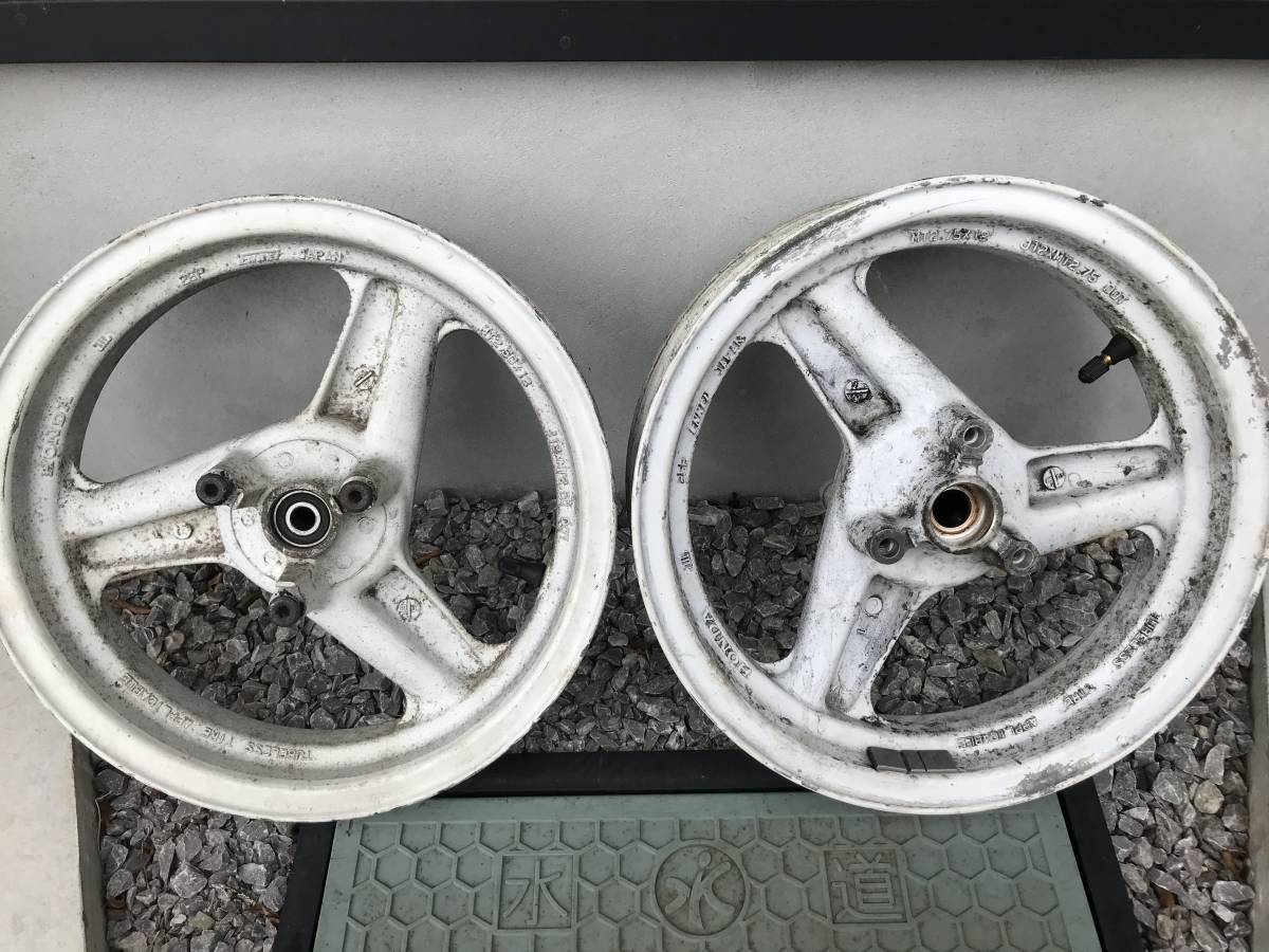 nsr50 前後ホイールセット nsr50 NSR50 前後ホイールセット nsr-mini