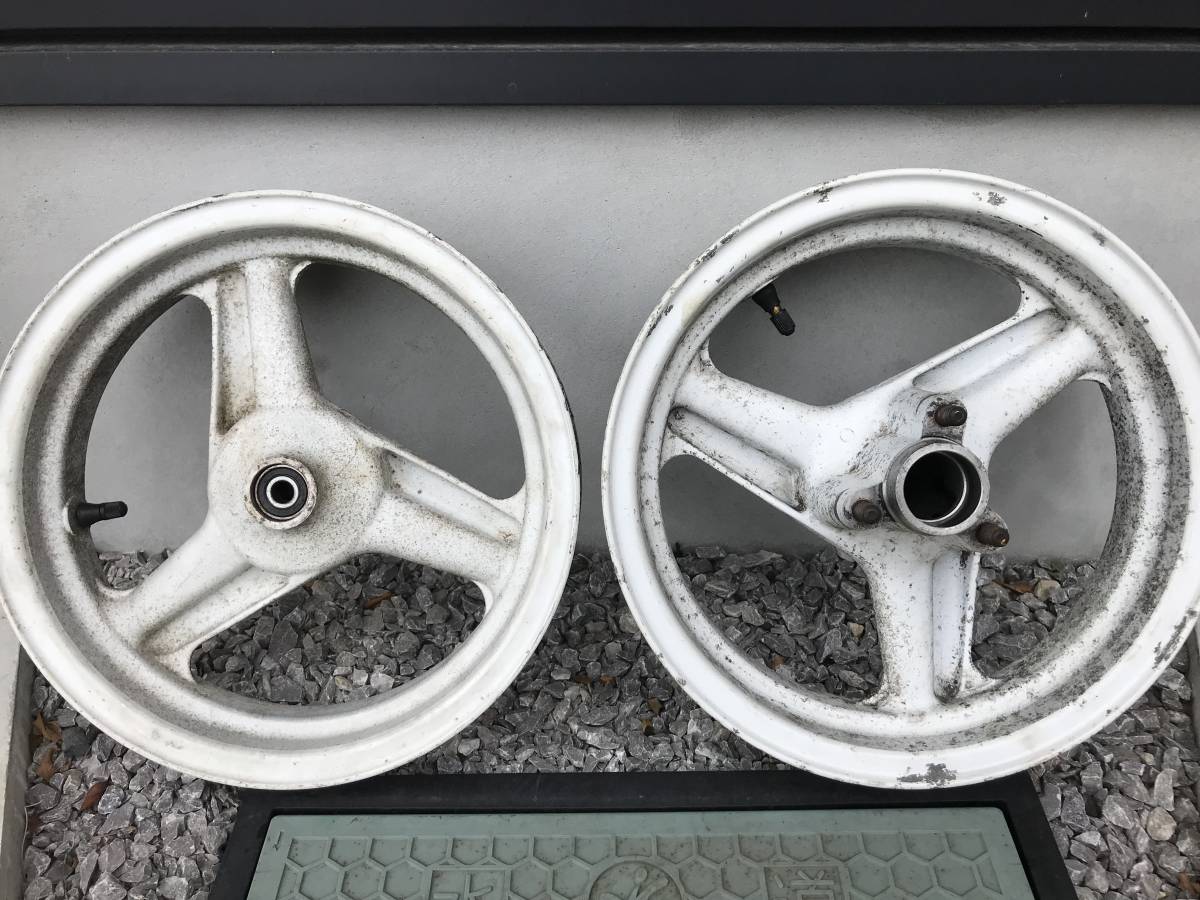 HONDA NSR50 前後ホイール 美品 NSR50 ホイール前後set | パウダーすぐる