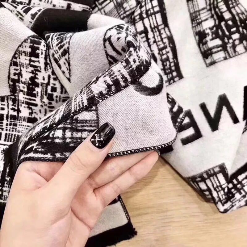 シャネル マフラー シャネルマフラー 180×35cm