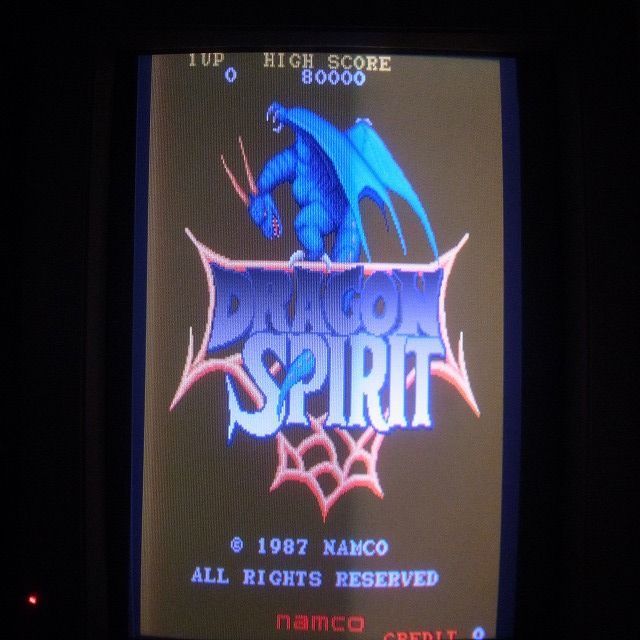 ナムコ/NAMCO ドラゴンスピリット DRAGON SPIRIT 動作確認済【20