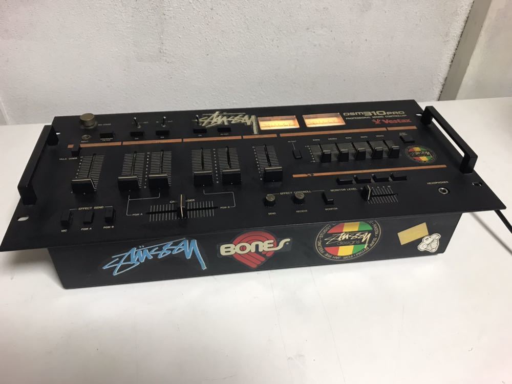 vestax dsm 310 pro ベスタクス ミキサー DJ 通電確認済み DSM-310