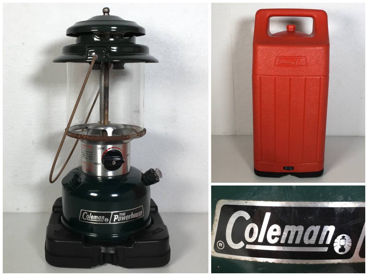 kt10/23 Coleman コールマン ツーマントルランタン THE Power house パワーハウス 動作未確認