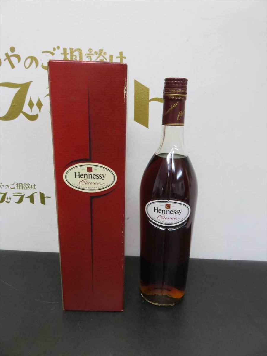 未抜栓 古酒 Hennessy Cuvee ヘネシー キュベ ブランデー コニャック