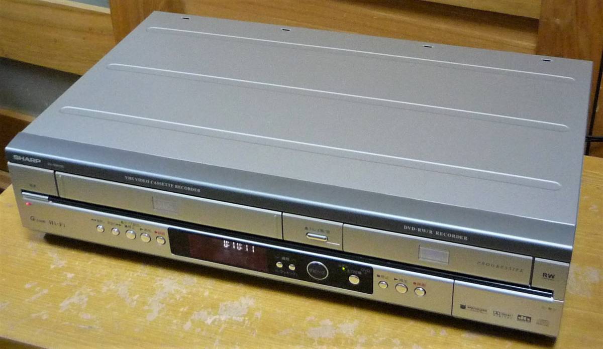 SHARP DV-RW190 ビデオカセットレコーダー 取説＆リモコン付き SHARP