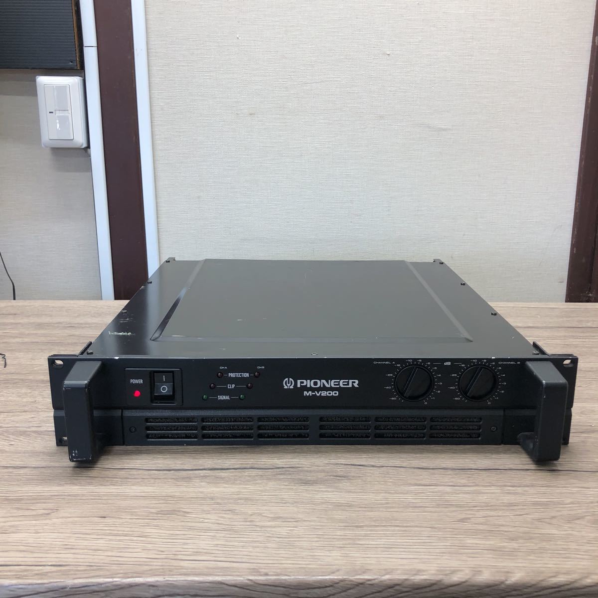 Pioneer M-V200 パワーアンプ M-V200 Pioneer パワーアンプ - Yahoo