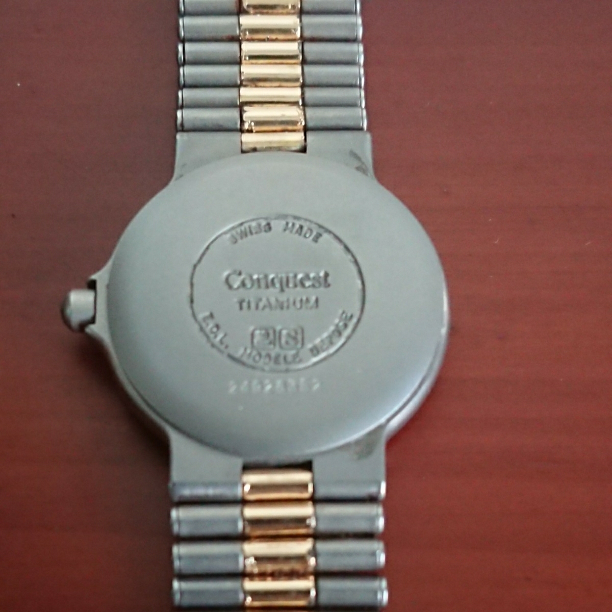 割30% ☆LONGINES Conquest ロンジン コンクエスト チタン製 デイト 